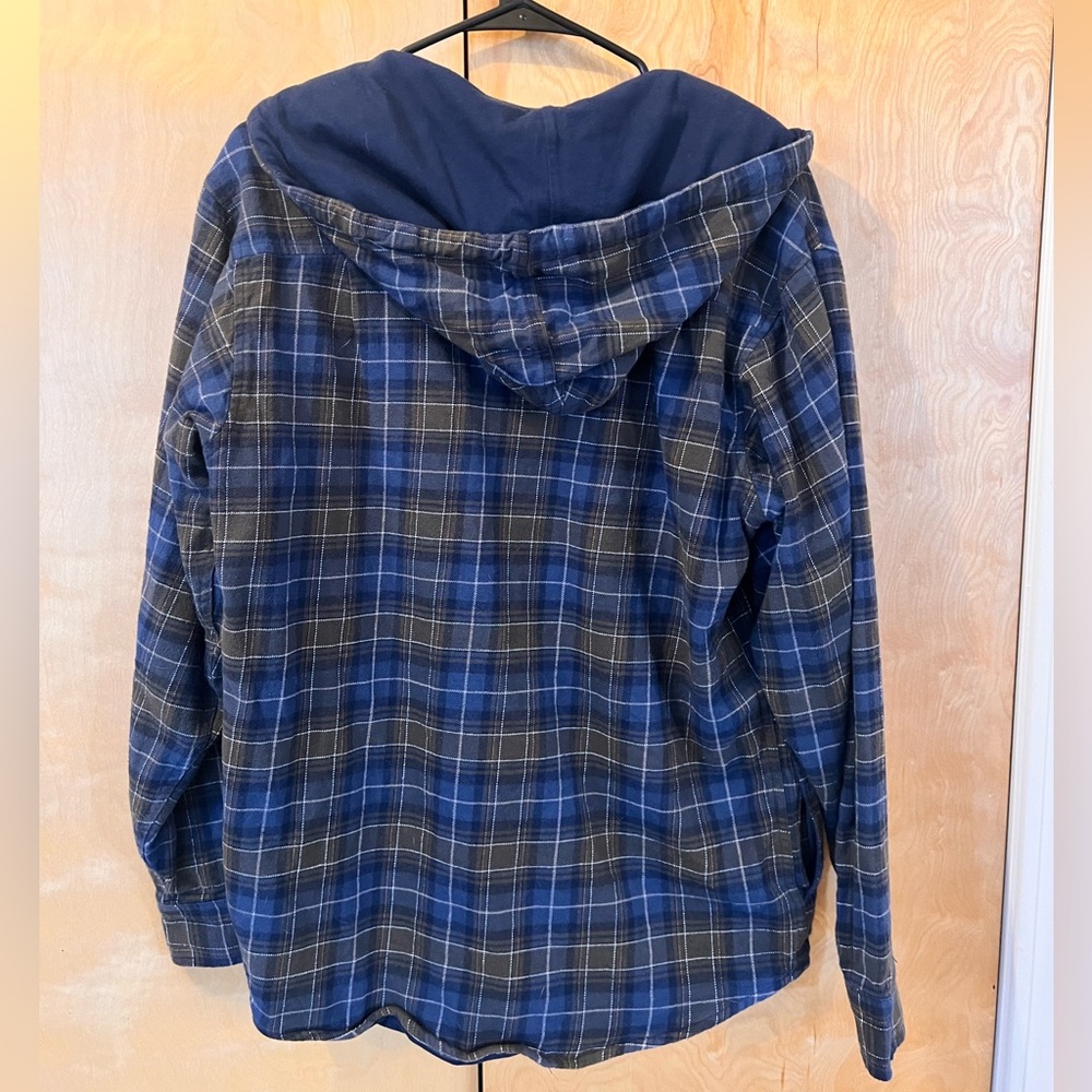 Read Head Brand Co. Plaid Hooded Flannel - Picture 2 of 2